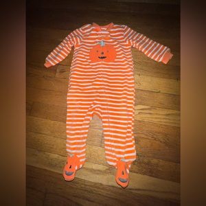 Carter’s Infant Pumpkin Footie Pjs